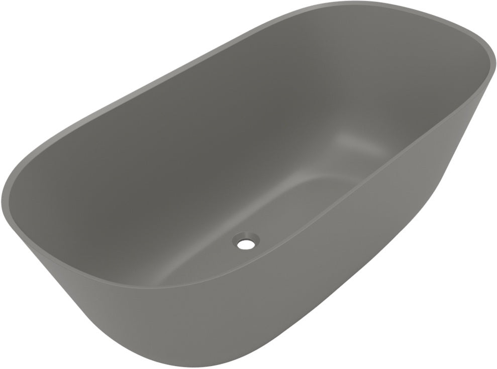 Villeroy & Boch Theano Freistehende Badewanne 1550x750mm Weiß Alpin Quaryl