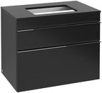 schwarz / Mitteldichte Faserplatte (MDF) / chrom