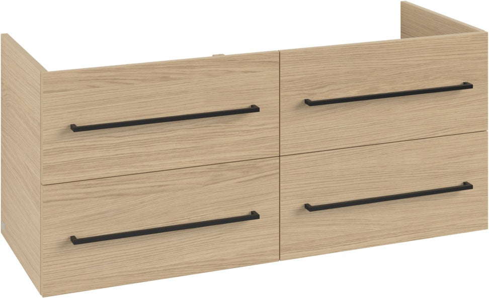 Villeroy & Boch Waschtischunterschrank Avento A8931 1180 mm Kansas Oak mit 4 Auszügen