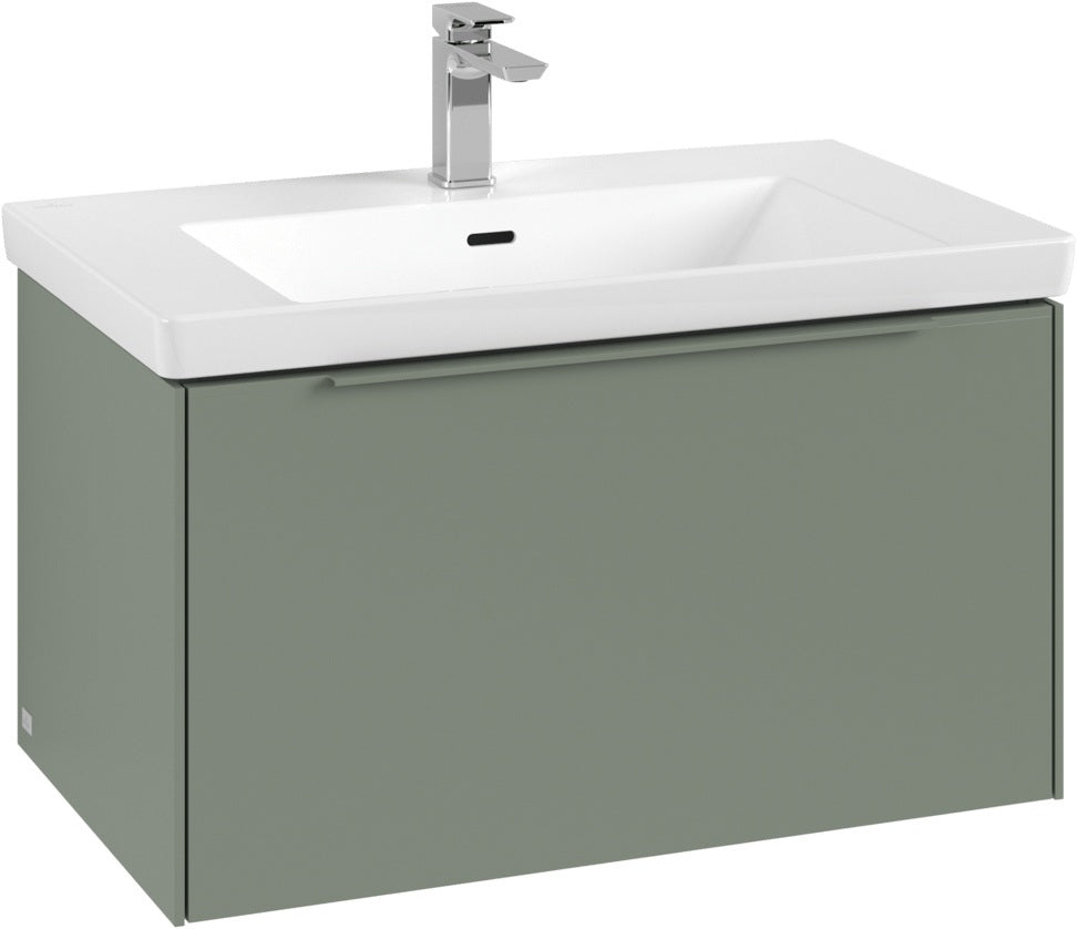 Villeroy & Boch Waschtischunterschrank Subway 3.0 C 573L0 Brilliant White mit Beleuchtung