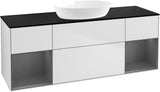Villeroy & Boch Finion Waschtischunterschrank 1600 mm Glossy White Lacquer mit Beleuchtung