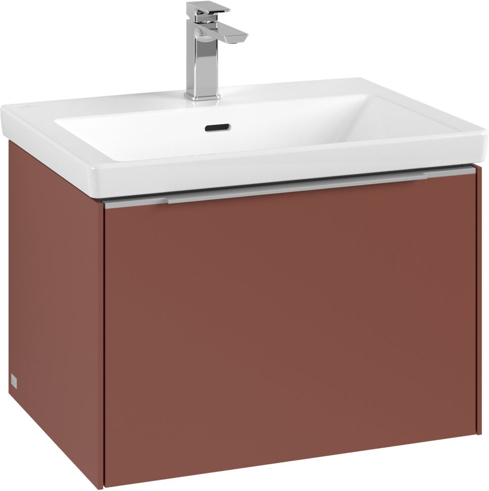 Villeroy & Boch Subway 3.0 Waschtischunterschrank C57500, 622 mm, Brilliant White, mit SoftClosing-Auszug