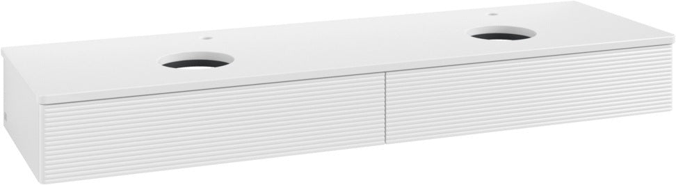 Villeroy & Boch Antao Waschtischunterschrank 1600 mm Glossy White mit LED-Beleuchtung