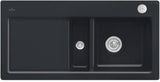 Villeroy & Boch Subway 60 Einbauspüle 1000x510mm Keramik Ebony CeramicPlus