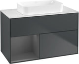 Villeroy & Boch Finion Waschtischunterschrank 1000 mm Glossy White Lacquer – mit LED-Beleuchtung & SoftClosing