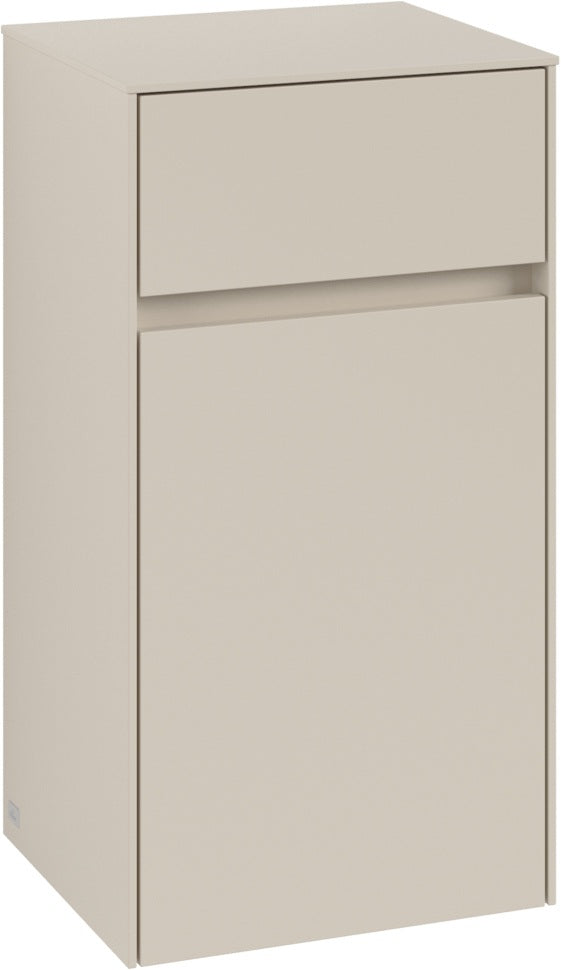 Villeroy & Boch Seitenschrank Collaro C03200 White Oak – 404 x 748 x 349 mm, Soft-Close, eckig