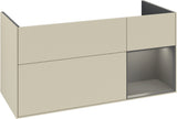 Villeroy & Boch Finion Waschbeckenunterschrank Glossy White Lacquer 1196 mm mit LED-Beleuchtung