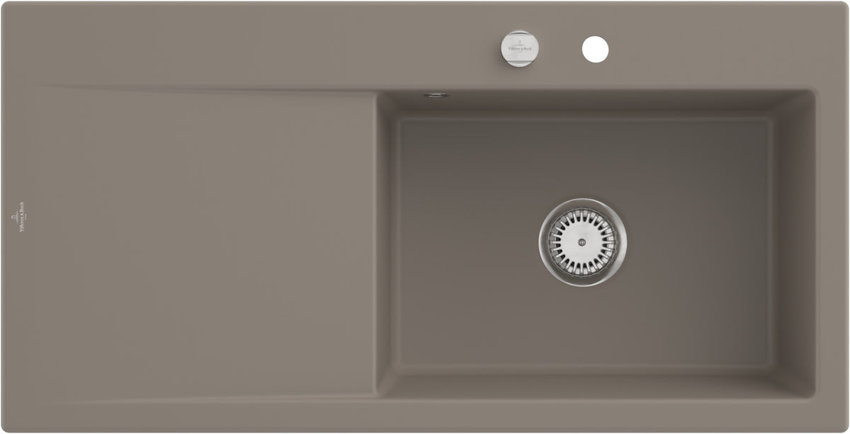 Villeroy & Boch Einbauspüle Subway Style 60 Weiß Alpin CeramicPlus 1000 mm