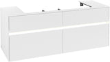 Villeroy & Boch Waschbeckenunterschrank Collaro C092 B0 1400 mm White Matt mit LED-Beleuchtung