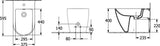 Villeroy & Boch Bodenstehendes Bidet Subway 3.0 370x600mm Oval Weiß Alpin