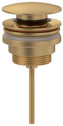 Villeroy & Boch Universal Taps & Fittings Push-Open-Ablaufgarnitur 63x61x63 mm Brushed Gold
