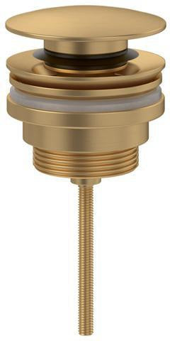 Villeroy & Boch Universal Taps & Fittings Push-Open-Ablaufgarnitur 63x61x63 mm Brushed Gold