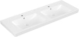 Villeroy & Boch Schrank-Doppelwaschtisch Subway 2.0 1300 mm Weiß Alpin