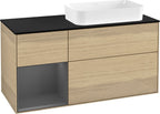 Eiche / Waschtischunterbau / G682G K