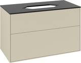 Villeroy & Boch Finion Waschtischunterschrank 1000 mm Glossy White Lack mit SoftClosing
