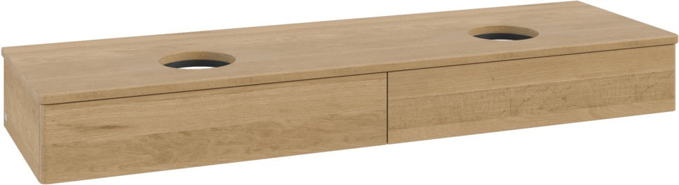Villeroy & Boch Waschtischunterschrank Antao 1600 mm Warm Walnut mit 2 Auszügen