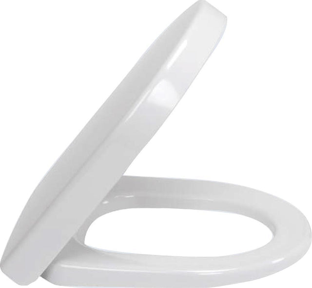 Villeroy & Boch Subway WC-Sitz Compact mit SoftClosing und QuickRelease, Duroplast Weiß Alpin