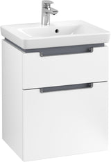 Villeroy & Boch Subway 2.0 Waschbeckenunterschrank A90710 – White Matt, 485 mm, 2 Auszüge, SoftClosing