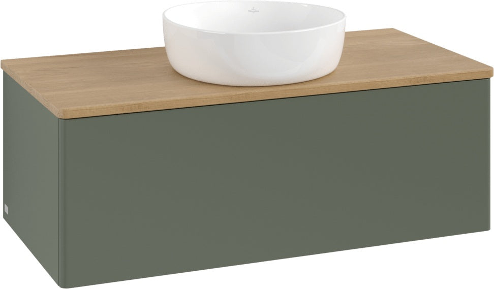 Villeroy & Boch Antao Waschtischunterschrank 1000 mm Anthracite Matt mit Push-to-open