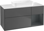 anthrazit / Mitteldichte Faserplatte (MDF) / G711H G