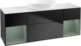 Villeroy & Boch Finion Waschbeckenunterschrank 1600 mm Glossy White Lacquer – mit LED-Beleuchtung