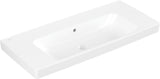 Villeroy & Boch Architectura Wandwaschbecken 1000x445mm Weiß Alpin – Rechteckig, Ohne Hahnloch
