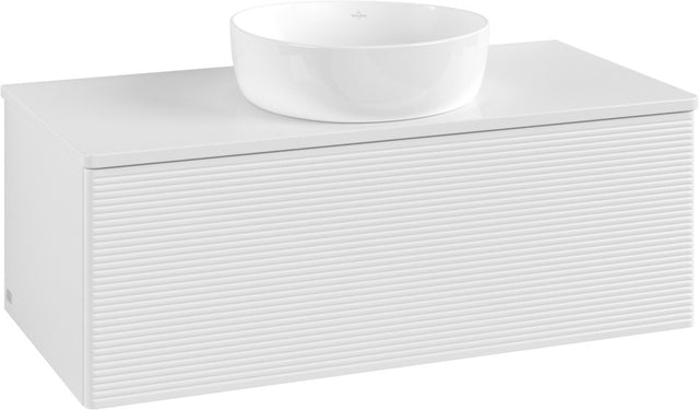 Villeroy & Boch Waschtischunterschrank Antao K31150 1000 mm Glossy White Lacquer