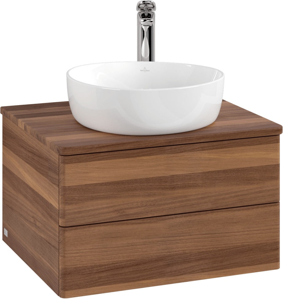 Villeroy & Boch Waschbeckenunterschrank Antao K18051 600x360x500mm Warm Walnut