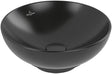 Villeroy & Boch Loop & Friends Aufsatzwaschbecken 380 mm rund Ebony CeramicPlus
