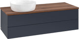 Villeroy & Boch Antao Waschtischunterschrank 1200 mm Anthrazit Matt mit Beleuchtung