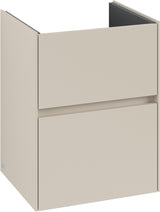 Villeroy & Boch Collaro Waschtischunterschrank C141 B0 White Oak 472 mm mit LED-Beleuchtung