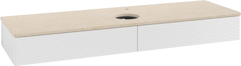 Villeroy & Boch Waschtischunterschrank Antao K14153 1600 mm Glossy White Lacquer mit SoftClosing