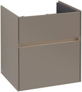 Villeroy & Boch Collaro Waschtischunterschrank 510 mm White Wood mit LED-Beleuchtung und 2 Auszügen