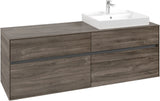 Villeroy & Boch Waschtischunterschrank Collaro C02300 1600 mm Stone Oak mit 4 Auszügen und SoftClosing