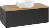 Villeroy & Boch Antao Waschtischunterschrank 1000 mm Anthracite Matt mit Push-to-open