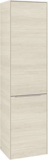 Villeroy & Boch Hochschrank Subway 3.0 C59300 Brilliant White – 450 mm, SoftClosing, Wäschekorb