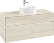 Villeroy & Boch Waschtischunterschrank Collaro C041 White Oak 1200 mm mit 4 Auszügen