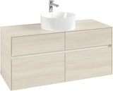 Villeroy & Boch Waschtischunterschrank Collaro C041 White Oak 1200 mm mit 4 Auszügen
