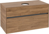 Villeroy & Boch Waschtischunterschrank Collaro C03800 1000 mm Kansas Oak mit SoftClosing