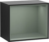 Villeroy & Boch Finion Regalmodul F580GM | 418 mm | Black Matt Lacquer mit LED-Beleuchtung
