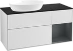 weiß / Mitteldichte Faserplatte (MDF) / FA52H G 1200x603x501mm White Matt