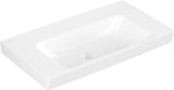 Villeroy & Boch Architectura Wandwaschbecken 800x445mm Rechteckig Weiß Alpin – Ohne Armaturenloch