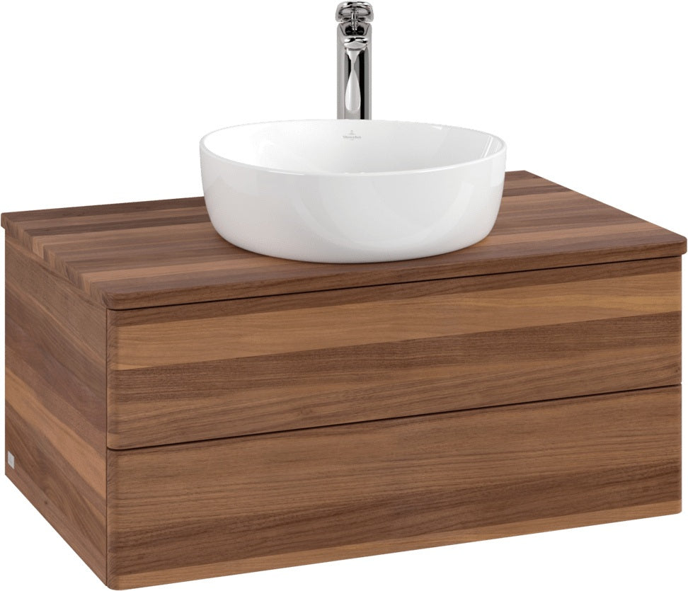 Villeroy & Boch Waschbeckenunterschrank Antao K19051 800 mm Warm Walnut