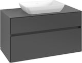 Villeroy & Boch Waschtischunterschrank Collaro C109 B0 1000 mm White Oak mit LED-Beleuchtung und SoftClosing