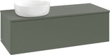 Villeroy & Boch Waschtischunterschrank Antao 1200 mm Leaf Green Matt mit Auszugsbeleuchtung