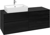 Villeroy & Boch Waschtischunterschrank Collaro C132 1400 mm Black Oak mit 4 Auszügen