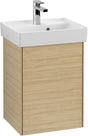 Villeroy & Boch Waschbeckenunterschrank Collaro C005 Nordic Oak 410 mm eckig mit SoftClosing