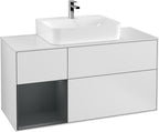 weiß / Mitteldichte Faserplatte (MDF) / G161H G 1200x603x501mm White Matt