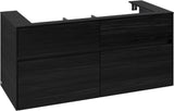 Villeroy & Boch Collaro Waschtischunterschrank 1200 mm Soft Grey mit 4 Auszügen