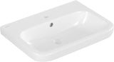 Villeroy & Boch Architectura Wandwaschbecken 650 mm Rechteck Weiß Alpin – Sanitärkeramik mit Überlauf